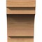 Ekena Millwork Mediterranean Rough Sawn Rafter Tail, Western Red Cedar, 4"W x 6"H x 12"L RFT04X06X12MED00RWR - alternate 2
